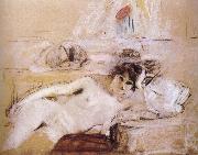 Edouard Vuillard Naked women and white mat Spain oil painting artist